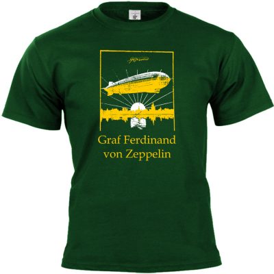 Ferdinand von Zeppelin T-shirt grün