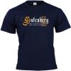 Gutenberg Buchdruck T-shirt blau