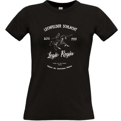 Lechfelder Schlacht T-shirt schwarz Frauen