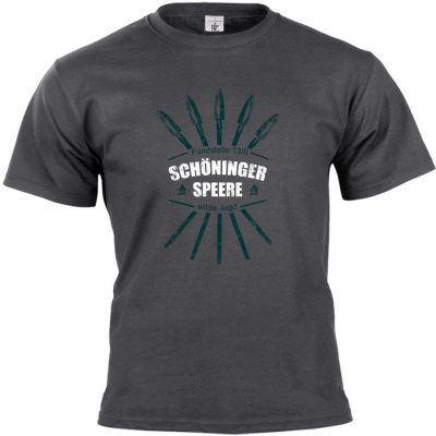 Schöninger Speere T-shirt dunkelgrau