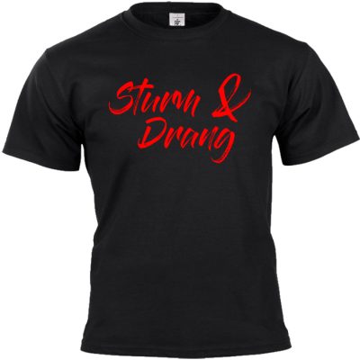 Sturm & Drang T-shirt schwarz