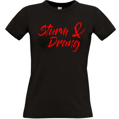 Sturm & Drang T-shirt schwarz Frauen