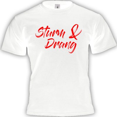 Sturm & Drang T-shirt weiss