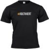 kultiviert T-shirt schwarz
