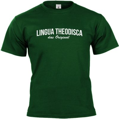 lingua theodisca T-shirt grün